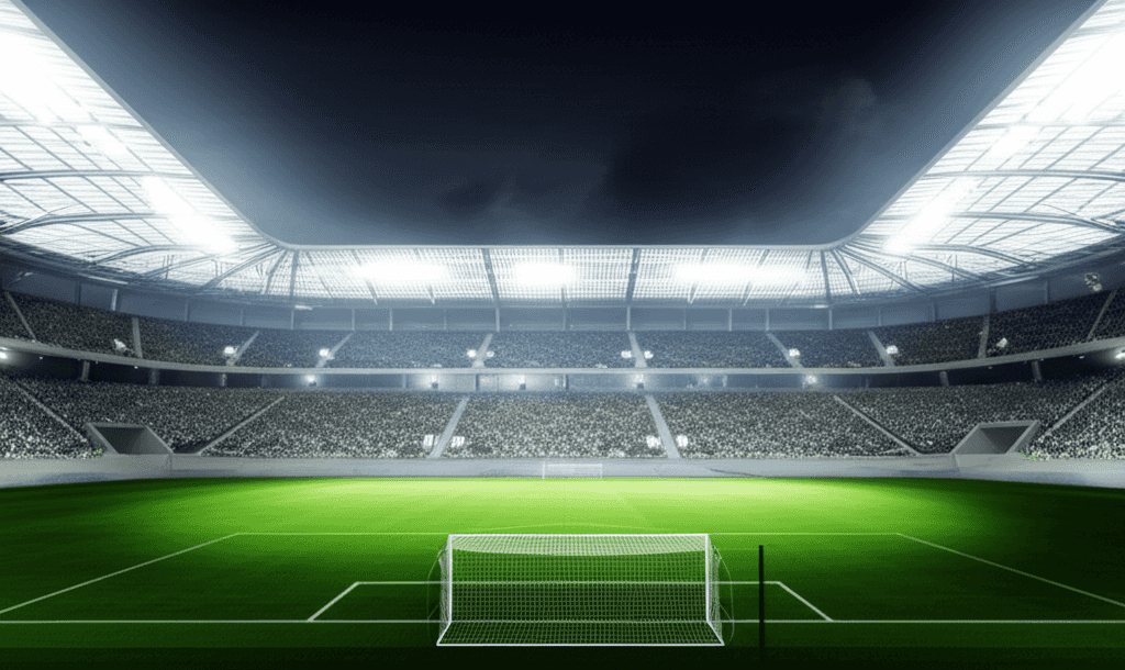 Soccer field background